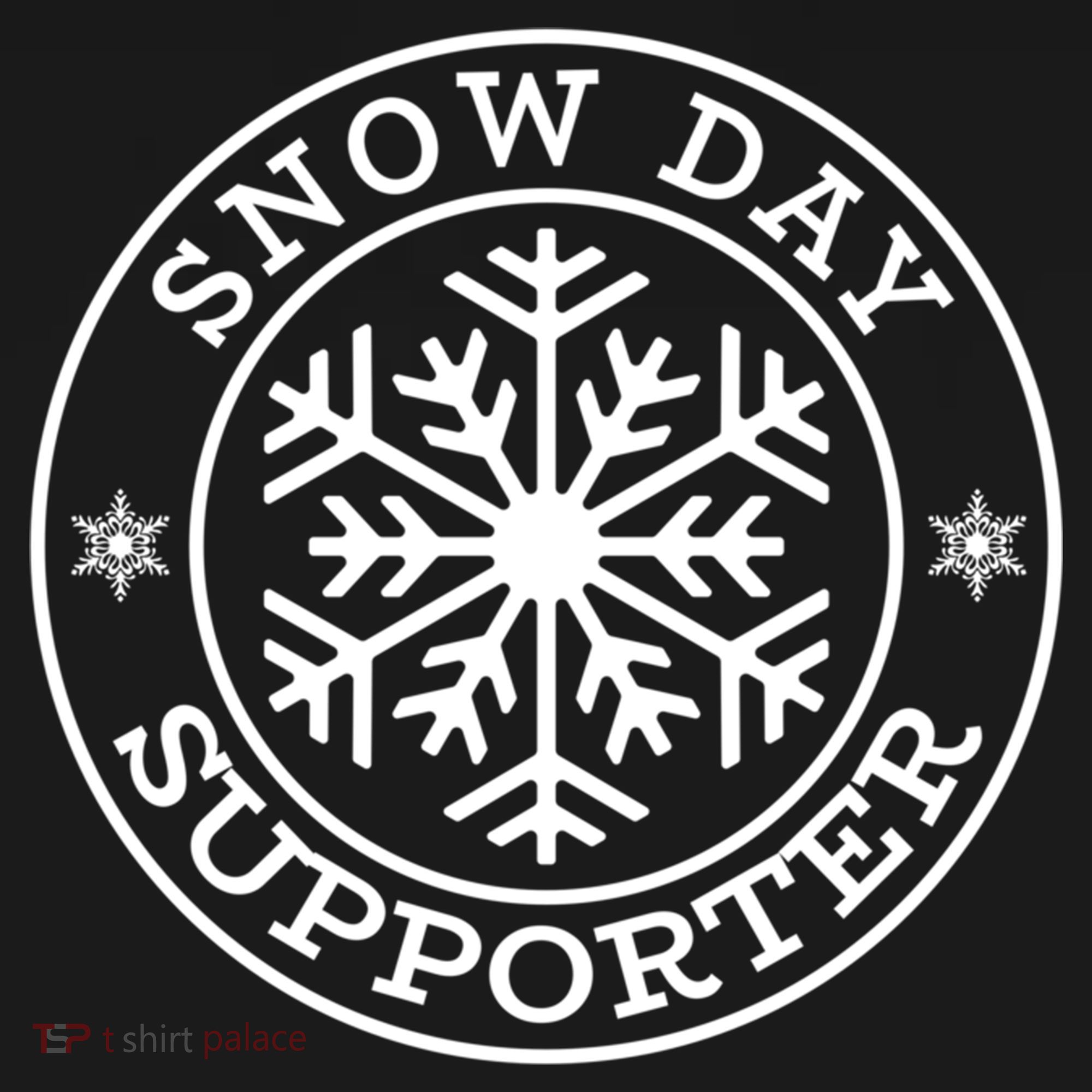 Funny Snow Day Supporter Teacher Student Winter Snowflake Cute Gift Ornament