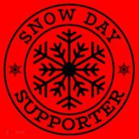 Funny Snow Day Supporter Teacher Student Winter Snowflake Cute Gift Santa Hat thumb 1