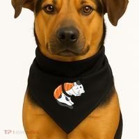 Funny Sushi Dreams Salmon Lovers Cat Dream Women USA-Made Doggie Bandana thumb 1