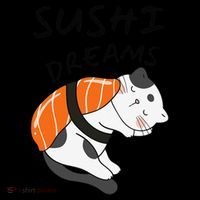 Funny Sushi Dreams Salmon Lovers Cat Dream Women Coffee Mug thumb 5