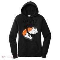 Funny Sushi Dreams Salmon Lovers Cat Dream Women Women's Hoodie thumb 0