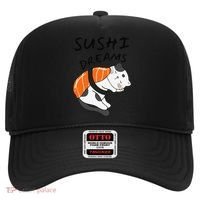 Funny Sushi Dreams Salmon Lovers Cat Dream Women Hat thumb 0