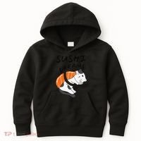 Funny Sushi Dreams Salmon Lovers Cat Dream Women Kids Hoodie thumb 0