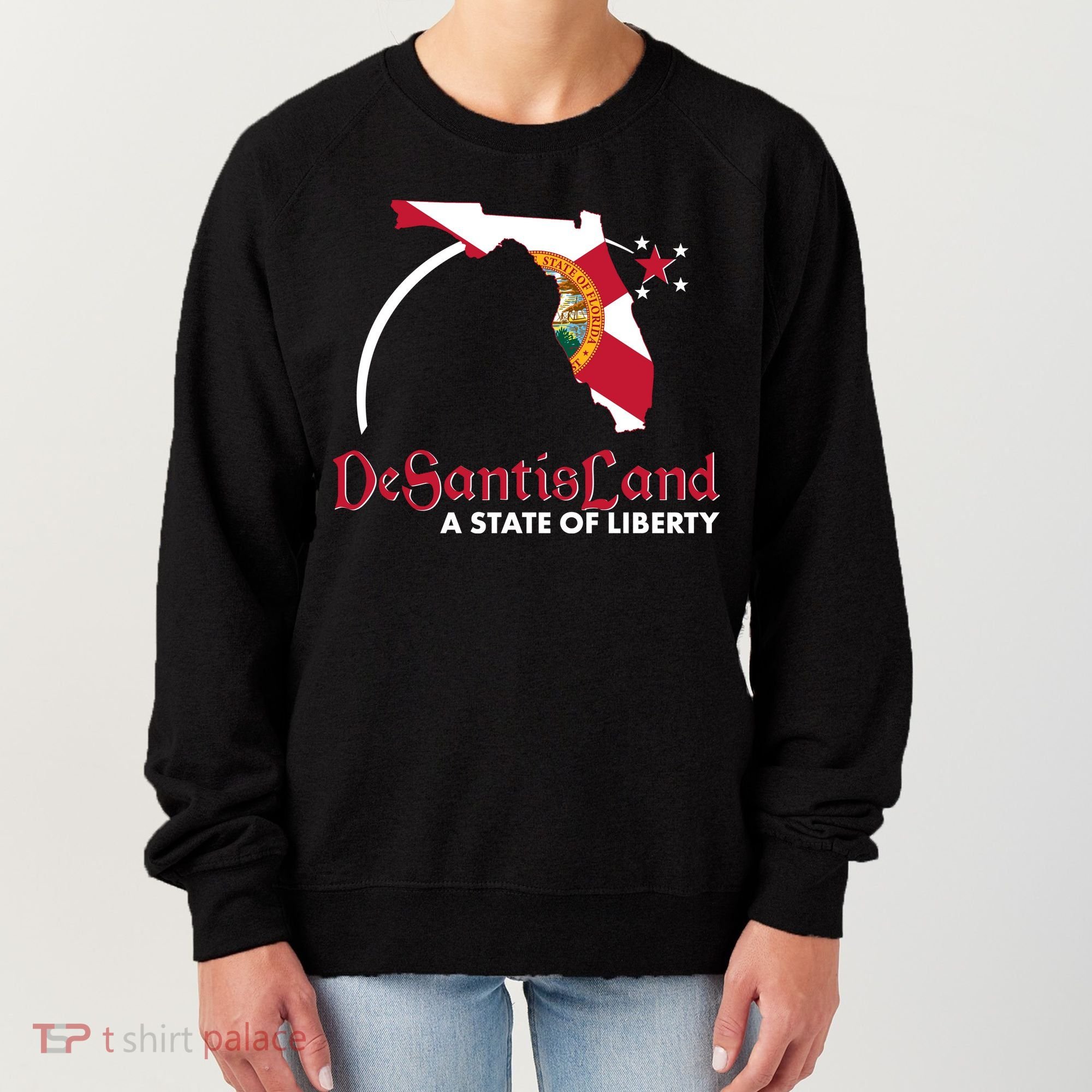 Florida State DeSantisLand A State Of Liberty Women's Sweatshirt