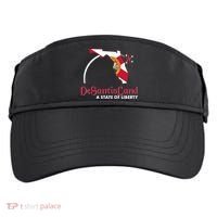 Florida State DeSantisLand A State Of Liberty Adult Drive Performance Visor thumb 0