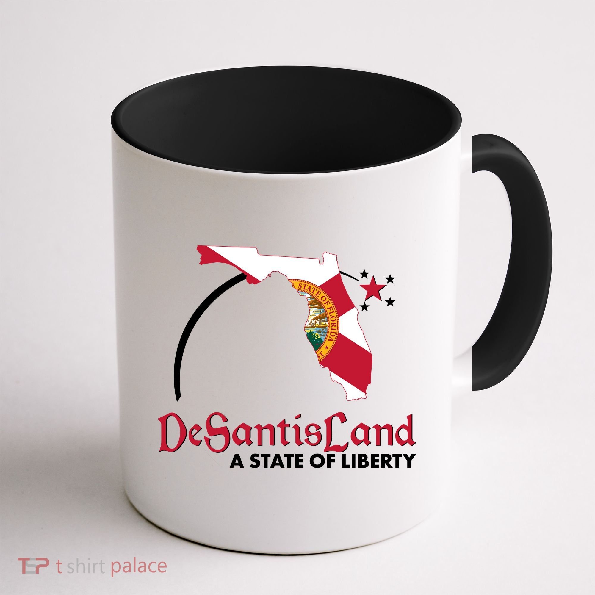 Florida State DeSantisLand A State Of Liberty Coffee Mug
