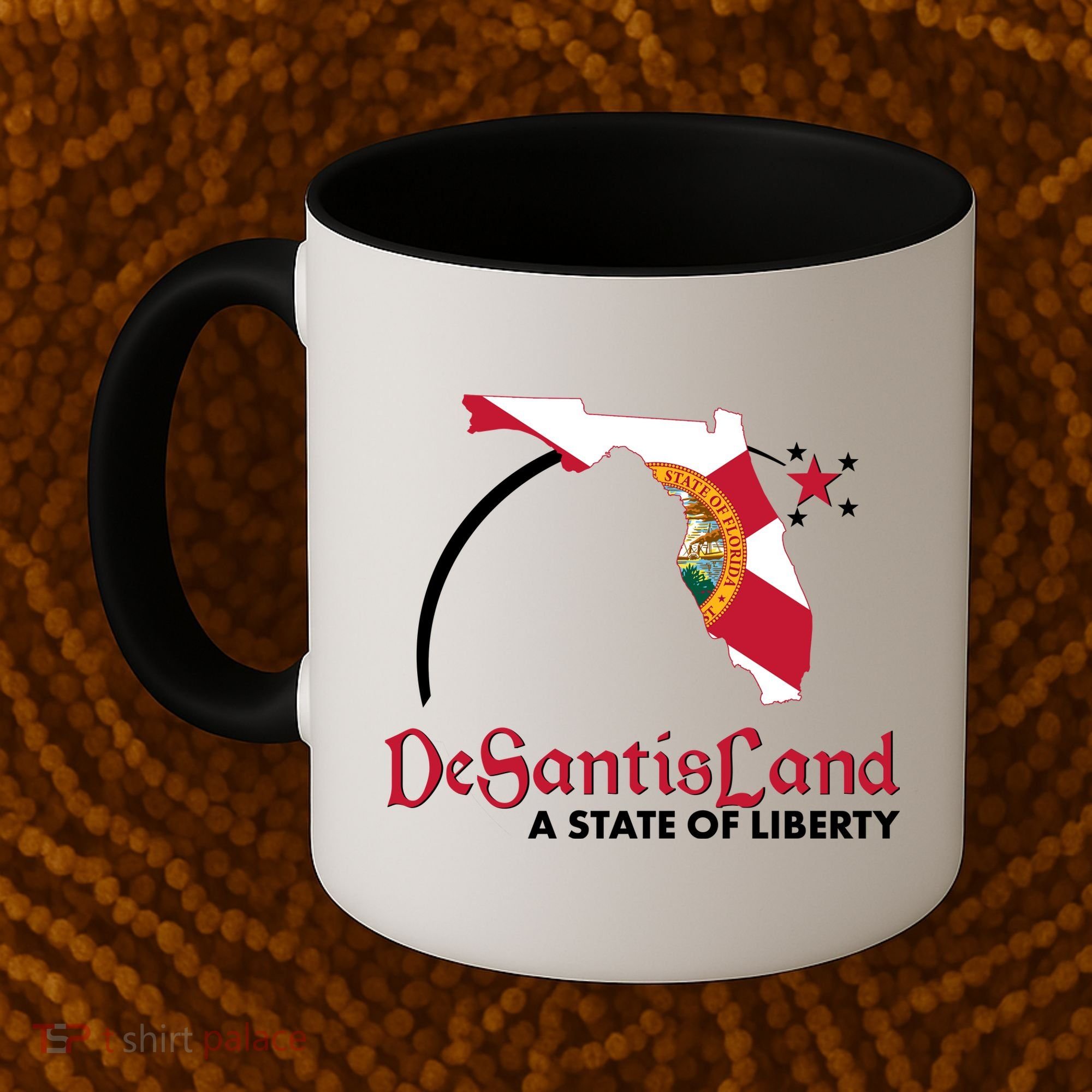 Florida State DeSantisLand A State Of Liberty Coffee Mug