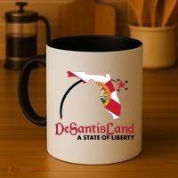 Florida State DeSantisLand A State Of Liberty Coffee Mug thumb 4