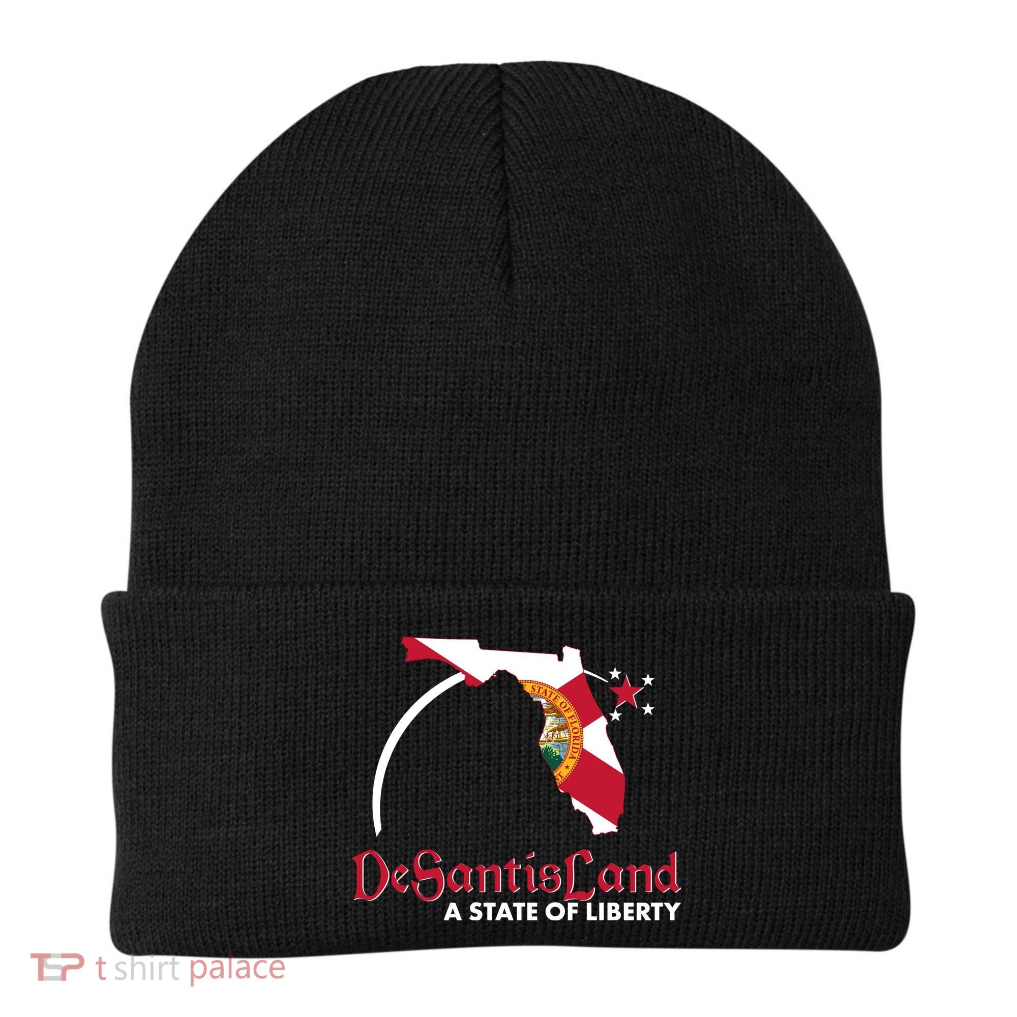Florida State DeSantisLand A State Of Liberty Beanie