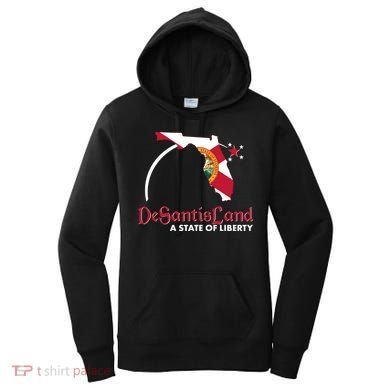 Florida State DeSantisLand A State Of Liberty Women's Hoodie
