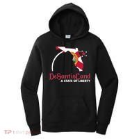 Florida State DeSantisLand A State Of Liberty Women's Hoodie thumb 0