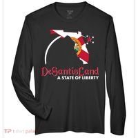 Florida State DeSantisLand A State Of Liberty Zone Performance Long-Sleeve T-Shirt thumb 0