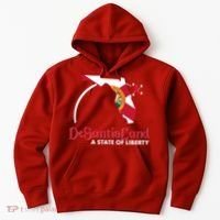 Florida State DeSantisLand A State Of Liberty Hoodie thumb 0