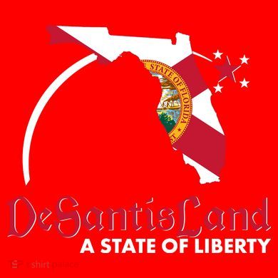 Florida State DeSantisLand A State Of Liberty Hoodie