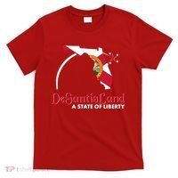 Florida State DeSantisLand A State Of Liberty T-Shirt thumb 0