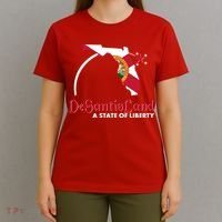 Florida State DeSantisLand A State Of Liberty T-Shirt thumb 4