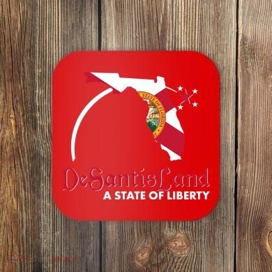 Florida State DeSantisLand A State Of Liberty Coaster