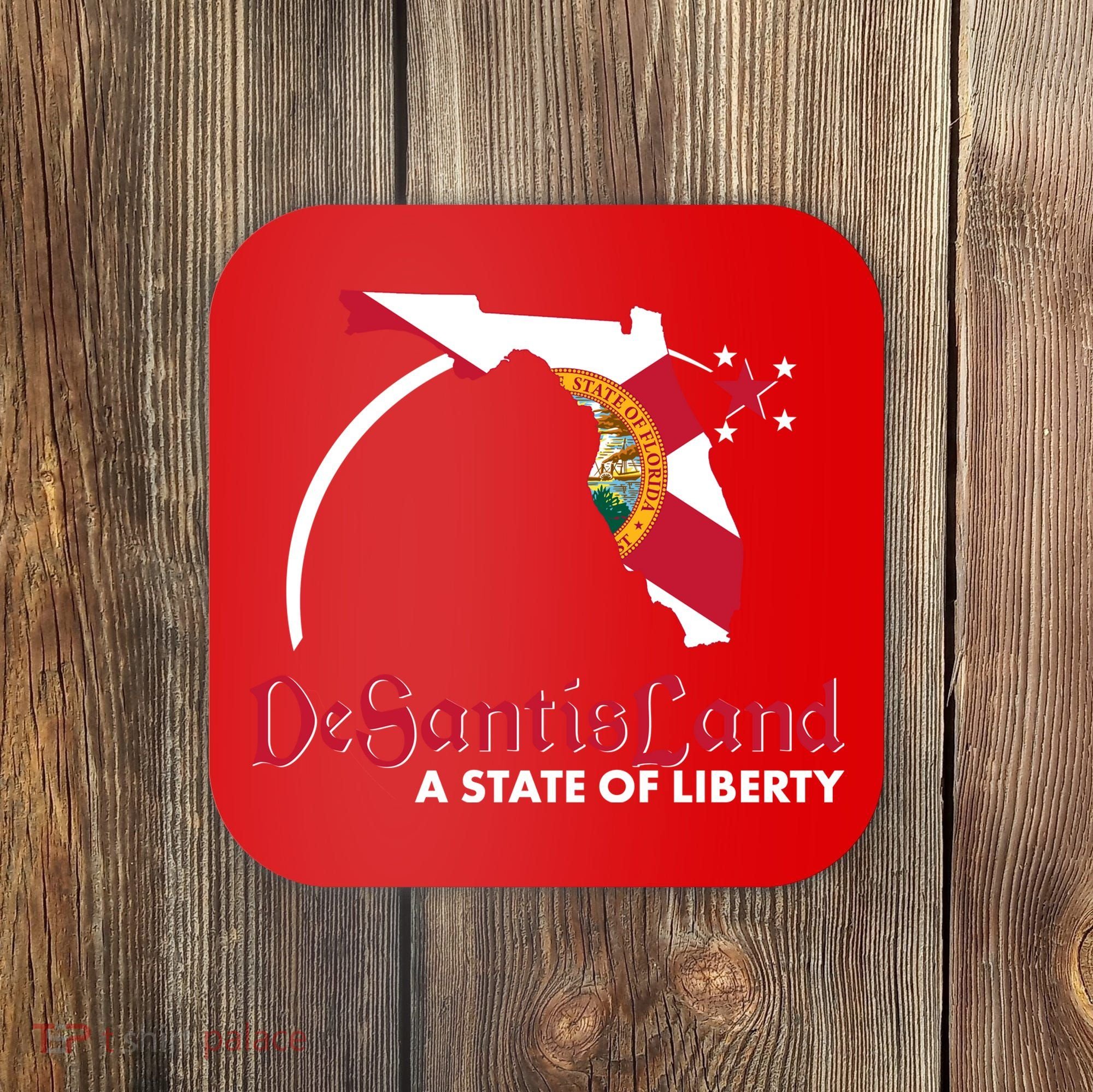 Florida State DeSantisLand A State Of Liberty Coaster