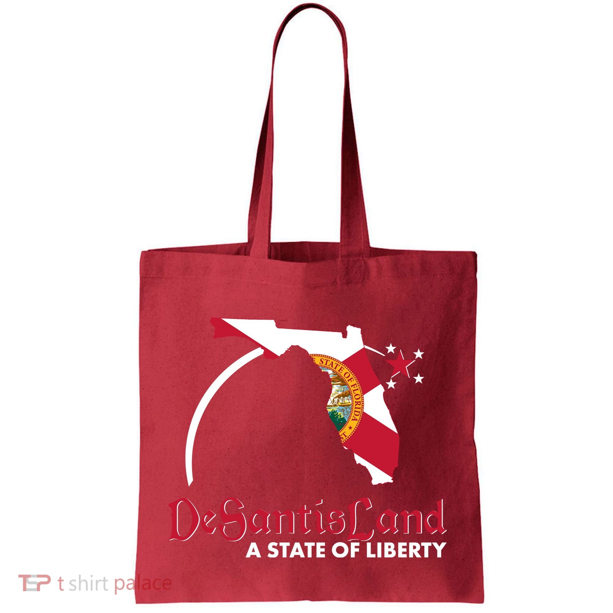 Florida State DeSantisLand A State Of Liberty Tote Bag