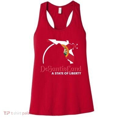 Florida State DeSantisLand A State Of Liberty Women's Tank Top