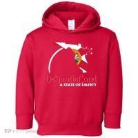 Florida State DeSantisLand A State Of Liberty Toddler Hoodie thumb 0