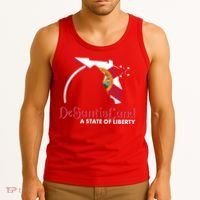 Florida State DeSantisLand A State Of Liberty Tank Top thumb 3
