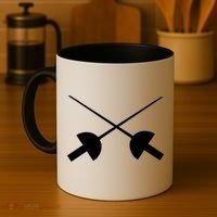 Fencing Saber Epee Fence Gift Coffee Mug thumb 4