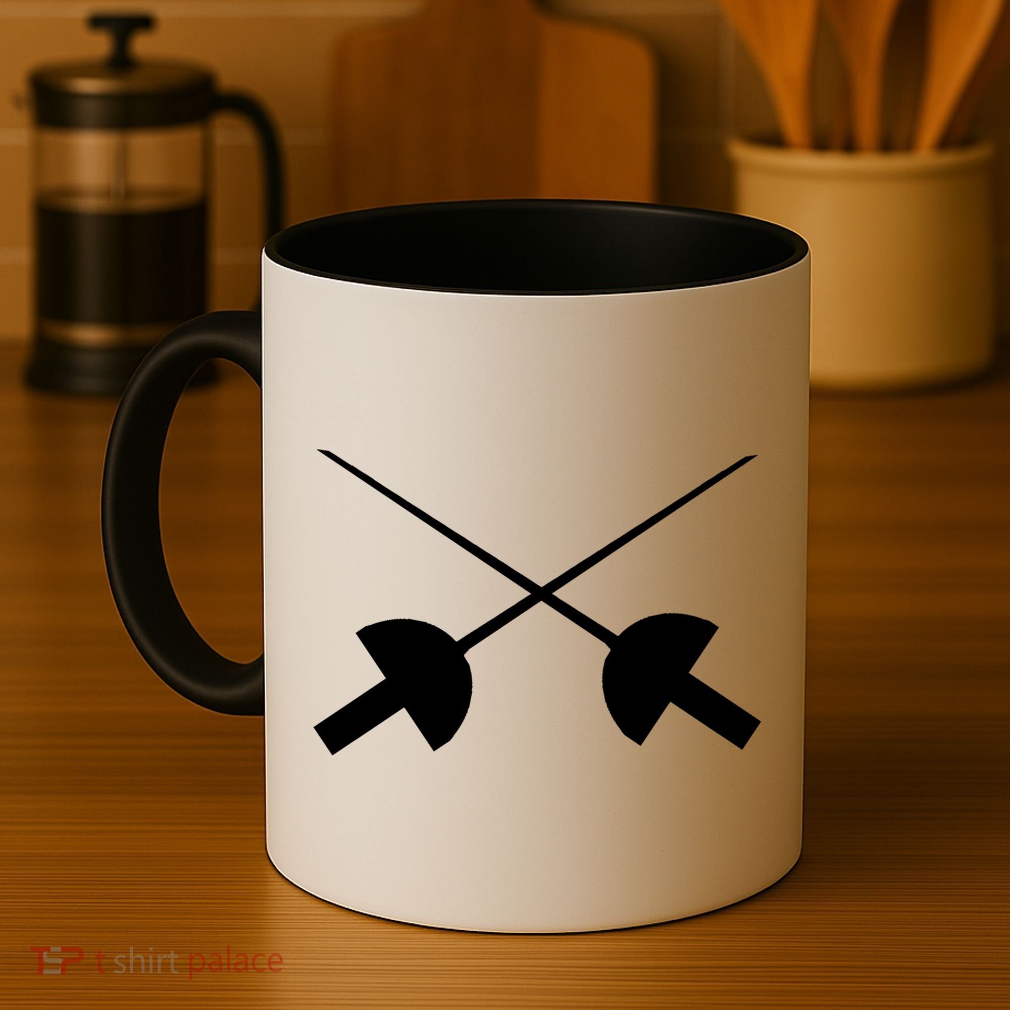 Fencing Saber Epee Fence Gift Coffee Mug