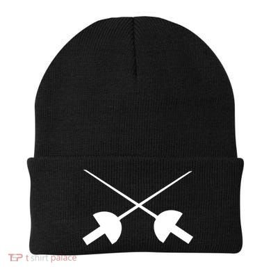 Fencing Saber Epee Fence Gift Beanie