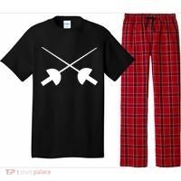 Fencing Saber Epee Fence Gift Pajama Set thumb 0