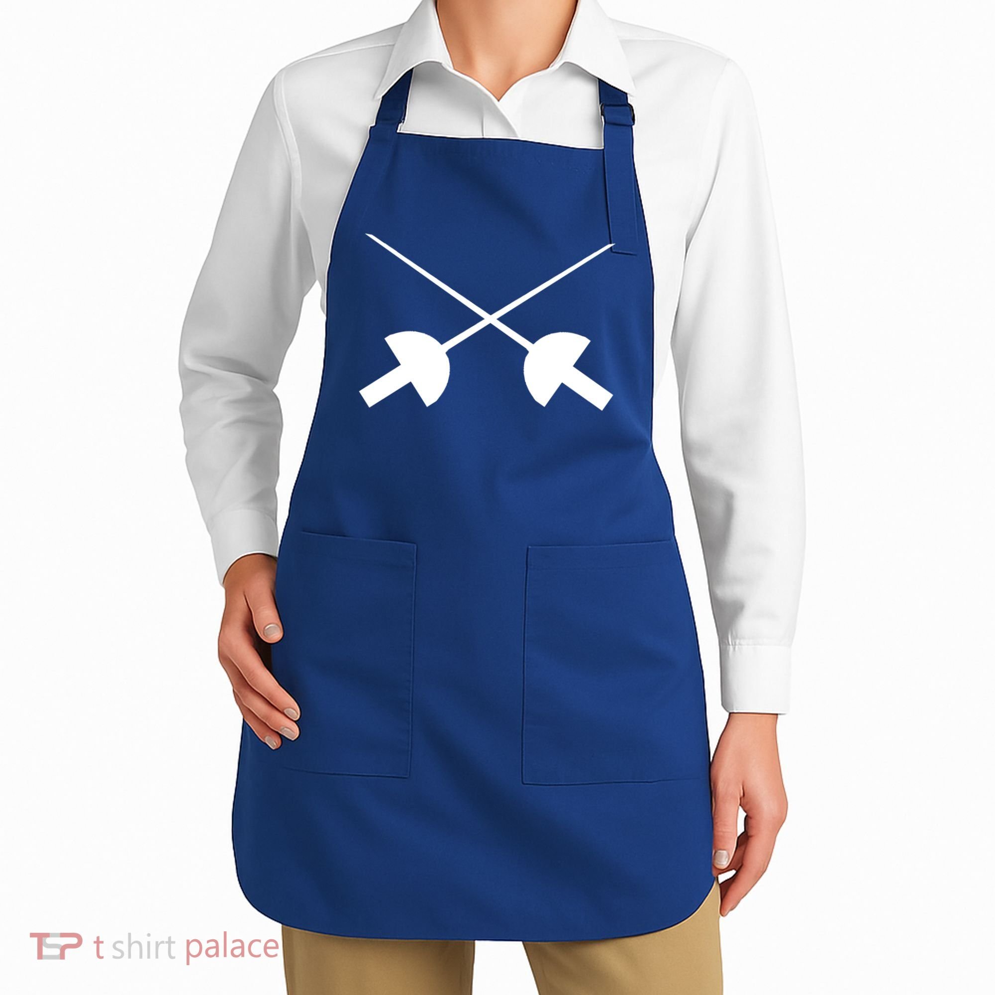 Fencing Saber Epee Fence Gift Apron