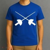 Fencing Saber Epee Fence Gift T-Shirt thumb 3