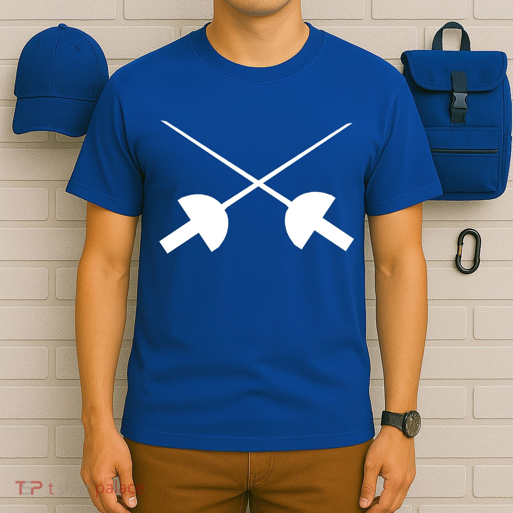 Fencing Saber Epee Fence Gift T-Shirt