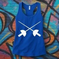 Fencing Saber Epee Fence Gift Women's Tank Top thumb 3