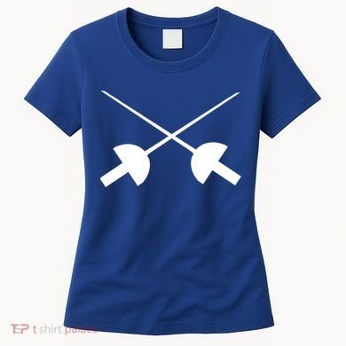Fencing Saber Epee Fence Gift Women's T-Shirt