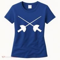 Fencing Saber Epee Fence Gift Women's T-Shirt thumb 0