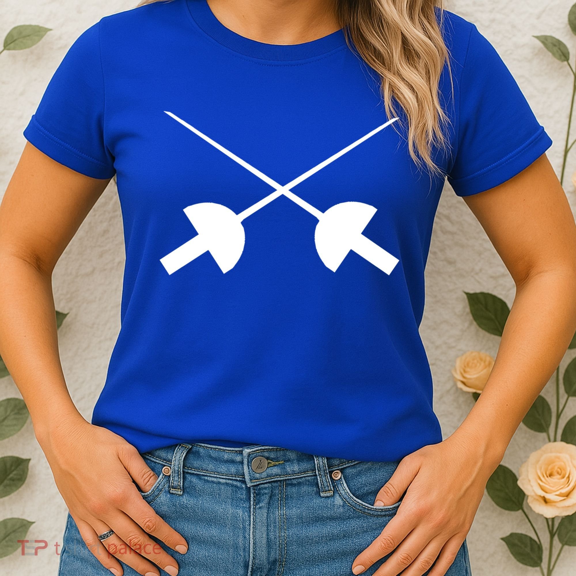 Fencing Saber Epee Fence Gift Women's T-Shirt