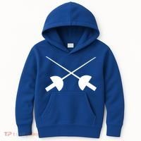 Fencing Saber Epee Fence Gift Kids Hoodie thumb 0