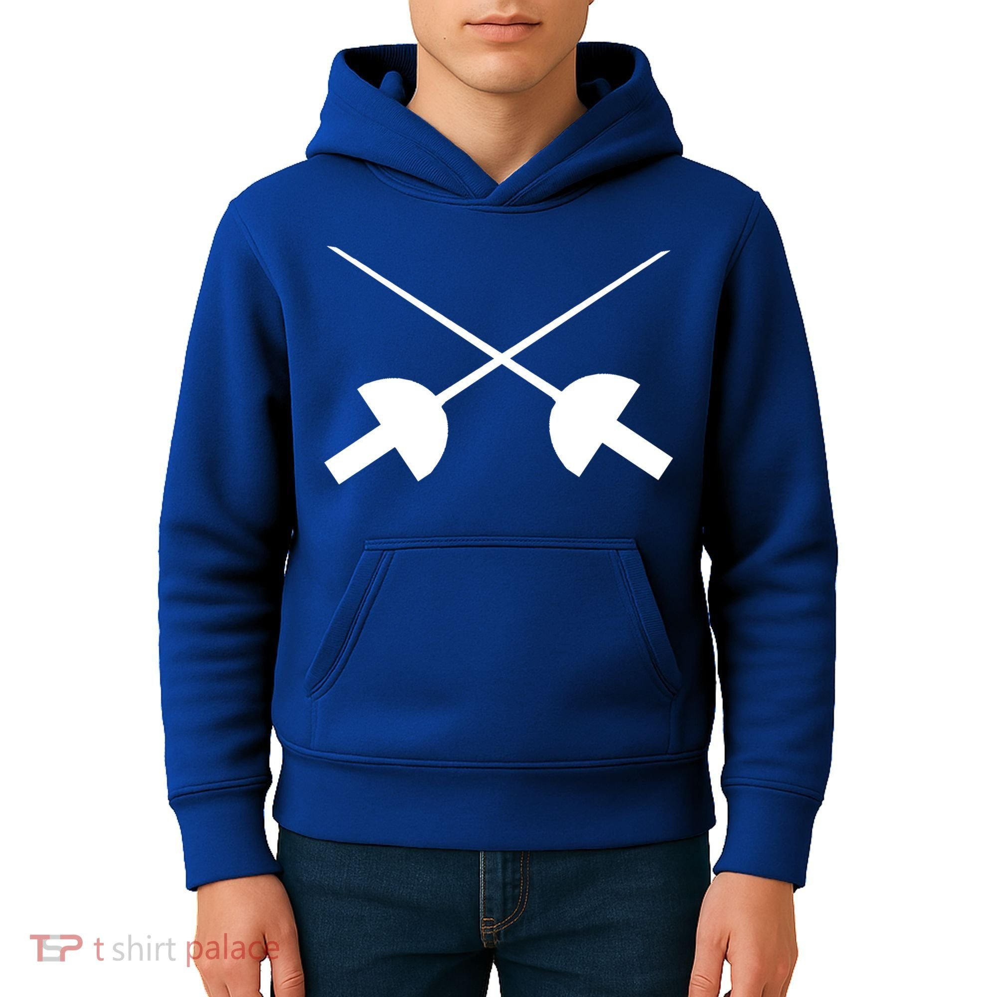 Fencing Saber Epee Fence Gift Kids Hoodie