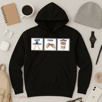 Funny Special Education Teacher Want More Coffee Hoodie thumb 3