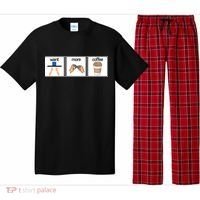 Funny Special Education Teacher Want More Coffee Pajama Set thumb 0