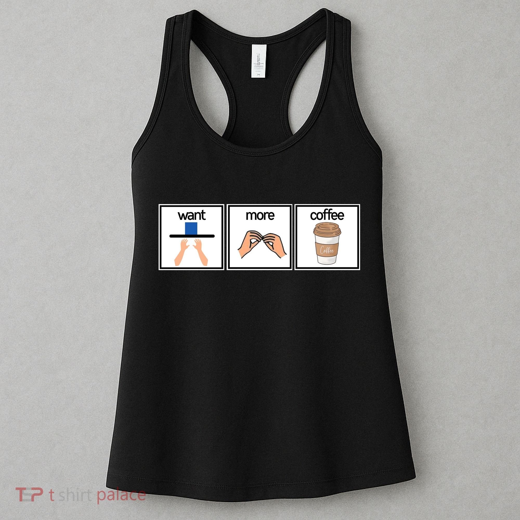 Funny Special Education Teacher Want More Coffee Women's Tank Top