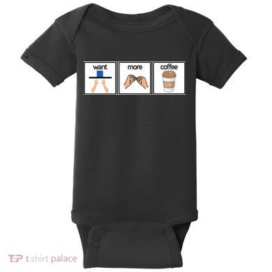 Funny Special Education Teacher Want More Coffee Baby Bodysuit