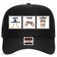 Funny Special Education Teacher Want More Coffee Hat thumb 0