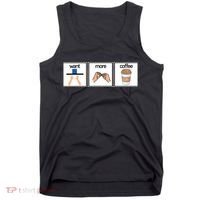 Funny Special Education Teacher Want More Coffee Tank Top thumb 0