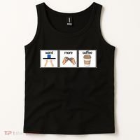 Funny Special Education Teacher Want More Coffee Tank Top thumb 2