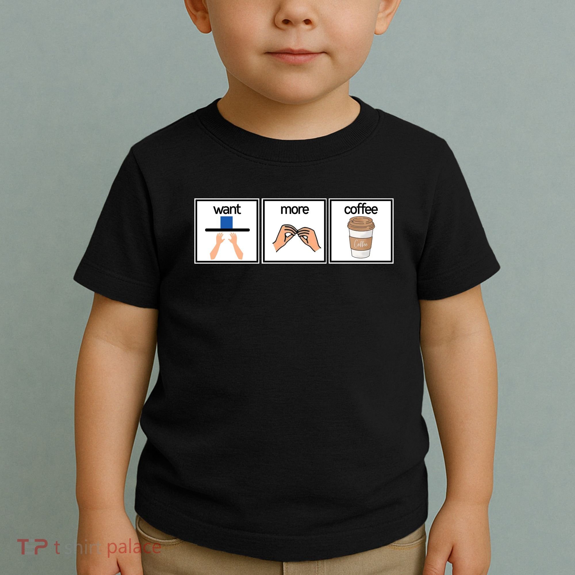 Funny Special Education Teacher Want More Coffee Toddler T-Shirt