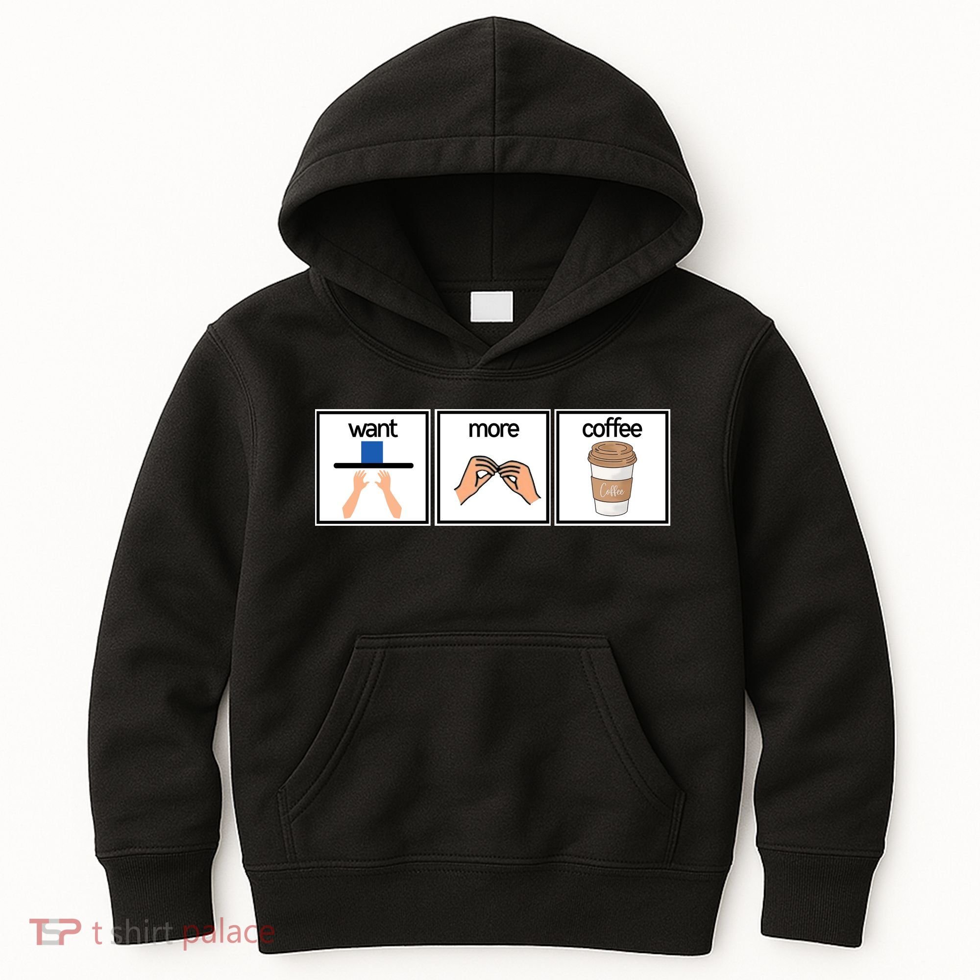 Funny Special Education Teacher Want More Coffee Kids Hoodie