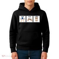 Funny Special Education Teacher Want More Coffee Kids Hoodie thumb 4
