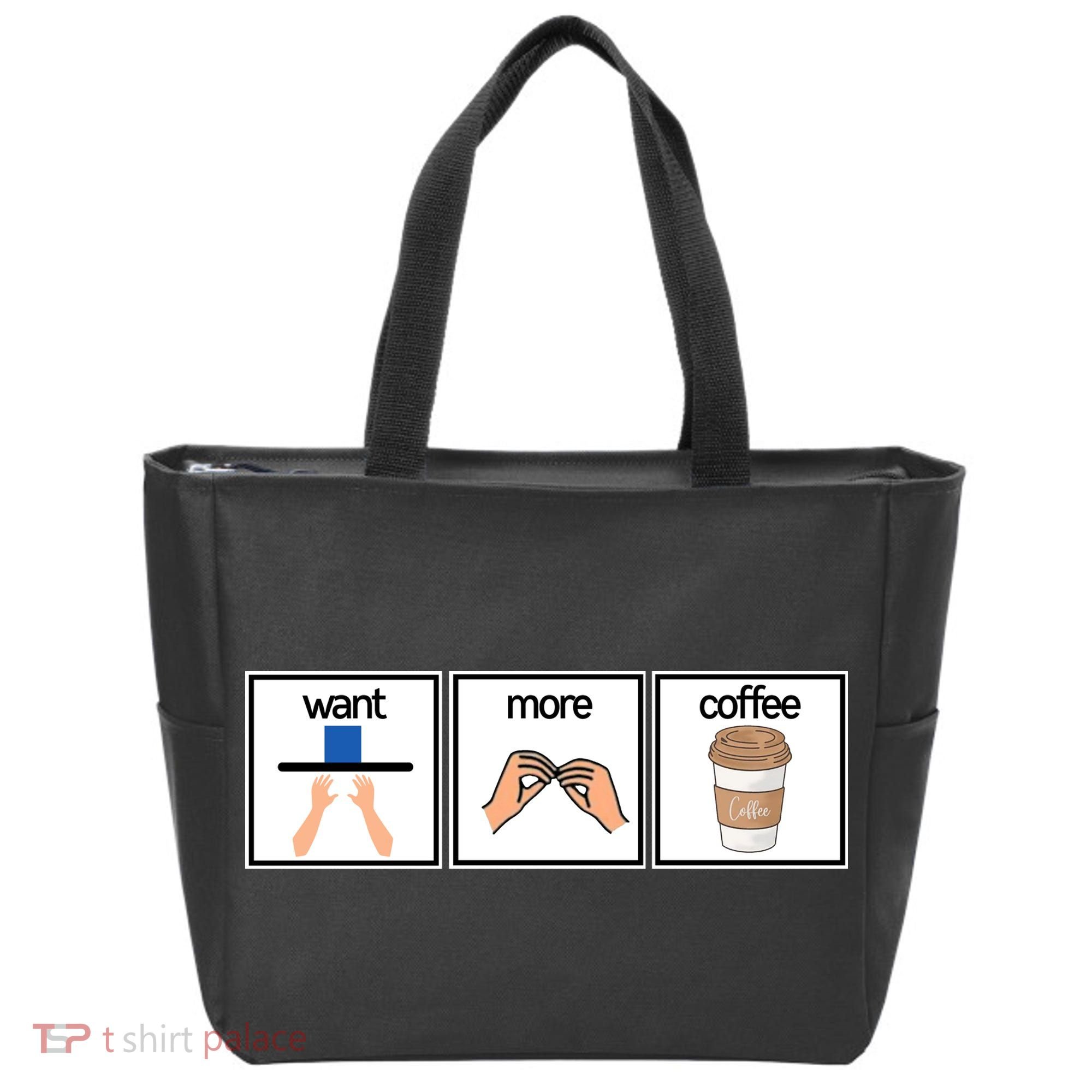 Funny Special Education Teacher Want More Coffee Tote Bag